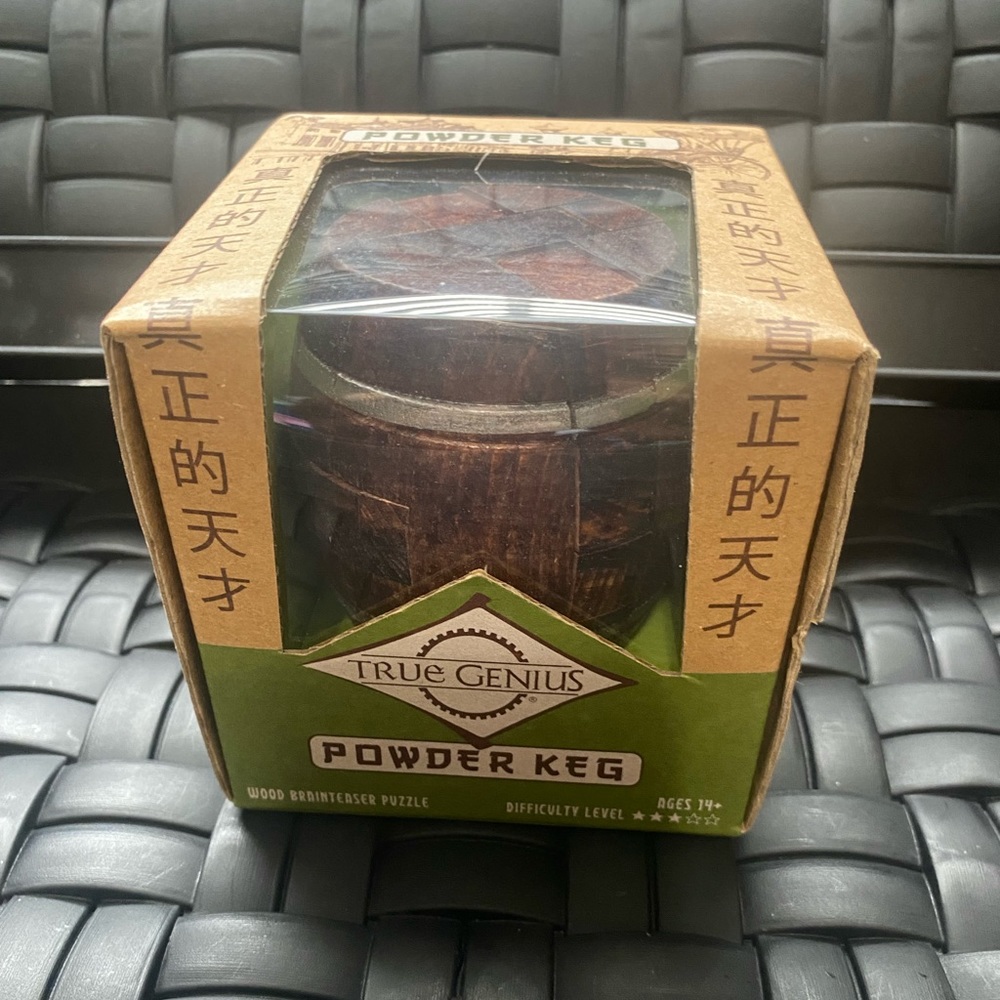 Project Genius Powder Keg Puzzle - Brand New Fun Challenging Gift White Elephant